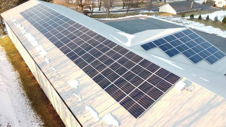 Rooftop with Solar Energy