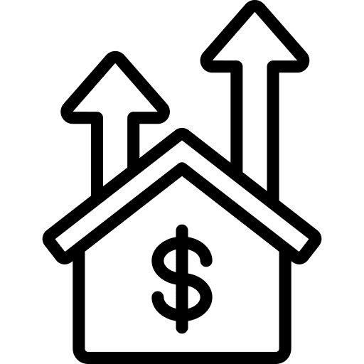 Increased Property Value Icon