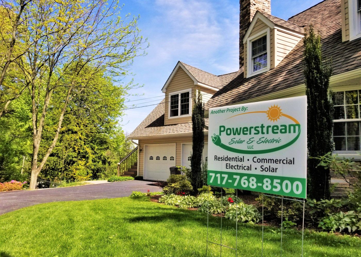 powerstream solar project completed near Narvon, PA