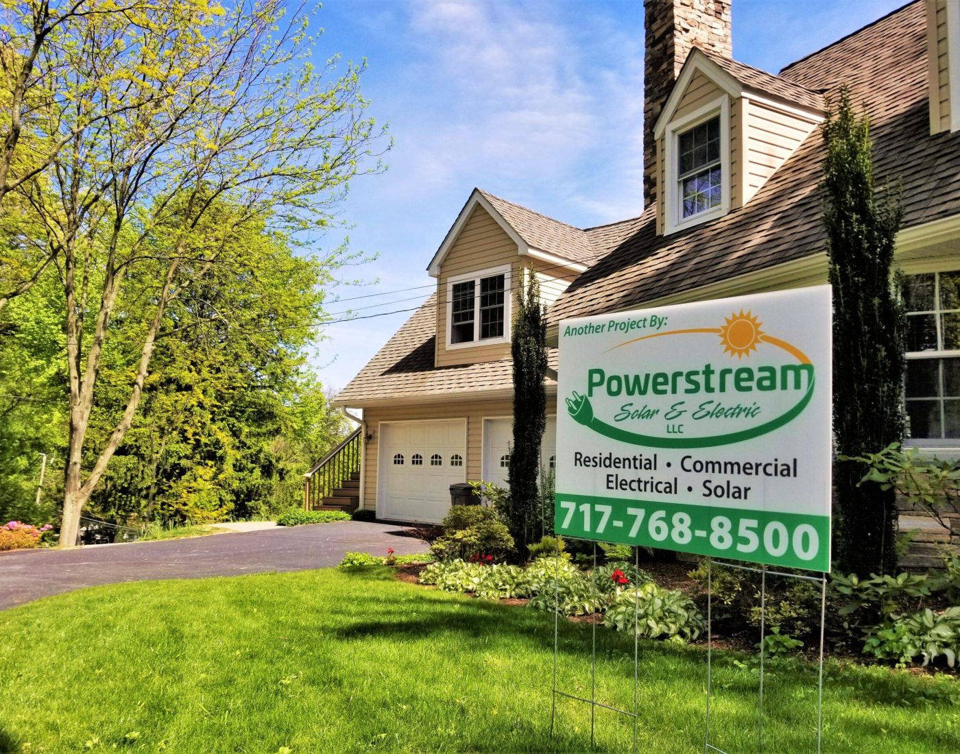 powerstream solar project completed near Narvon, PA